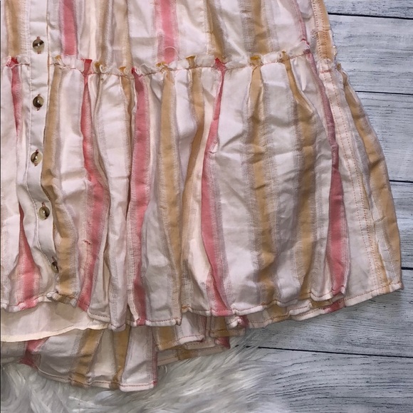 NWT Free People Do It Again Striped Mini Dress - Picture 5 of 8